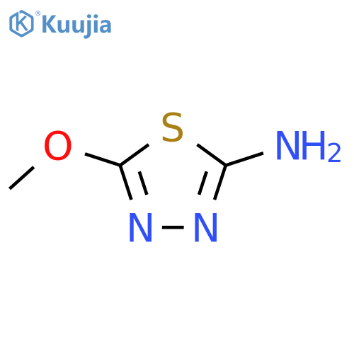 5-Methoxy-1,3,4-thiadiazol-2-amine structure