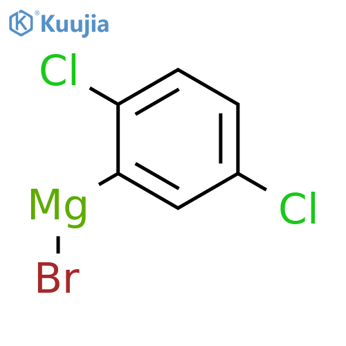 Magnesium, bromo(2,5-dichlorophenyl)- structure