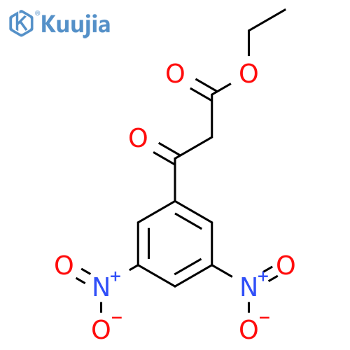 Ethyl 3-(3,5-dinitrophenyl)-3-oxopropanoate structure