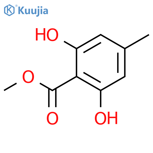 Methyl 2,6-dihydroxy-4-methylbenzoate structure