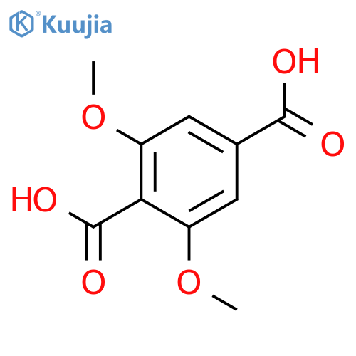 1,4-Benzenedicarboxylicacid, 2,6-dimethoxy- structure