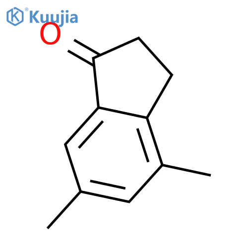 4,6-Dimethyl-2,3-dihydro-1H-inden-1-one structure
