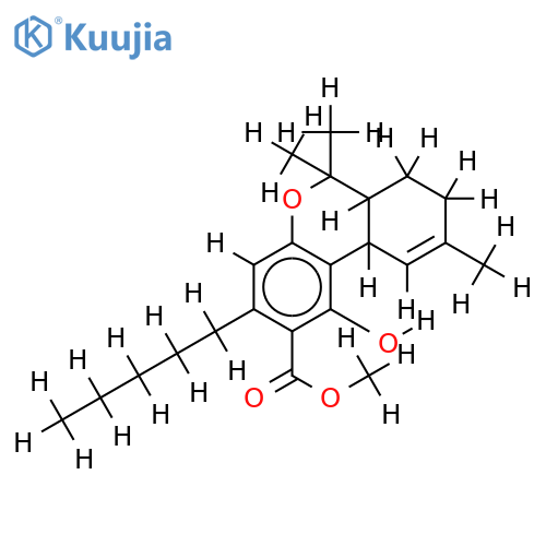 Me ester-Δ1-Tetrahydrocannabinolic acid A structure