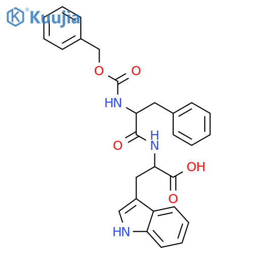 Z-PHE-TRP-OH structure