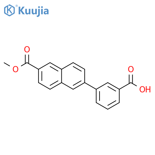 3-(2-Naphthyl)benzoic Acid structure