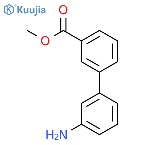 Methyl 3'-Amino-1,1'-biphenyl-3-carboxylate structure