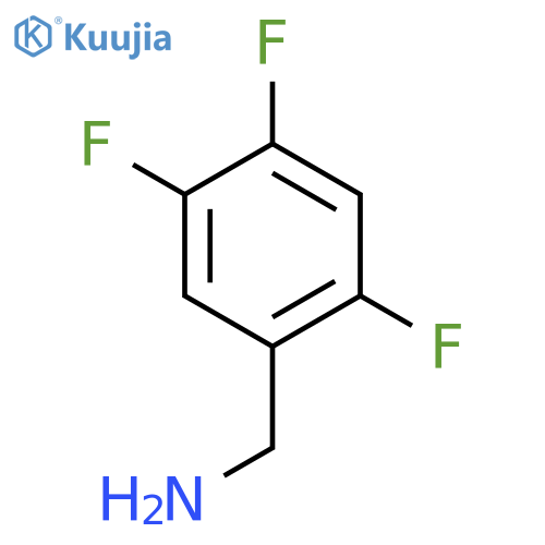2,4,5-Trifluorobenzylamine structure