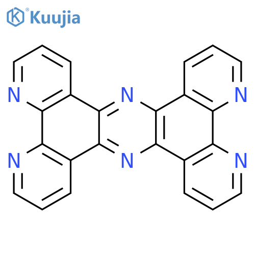 Tetrapyrido[3,2-a:2',3'-c:3'',2''-h:2''',3'''-j]phenazine structure