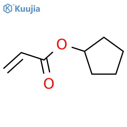2-Propenoic acid,cyclopentyl ester structure