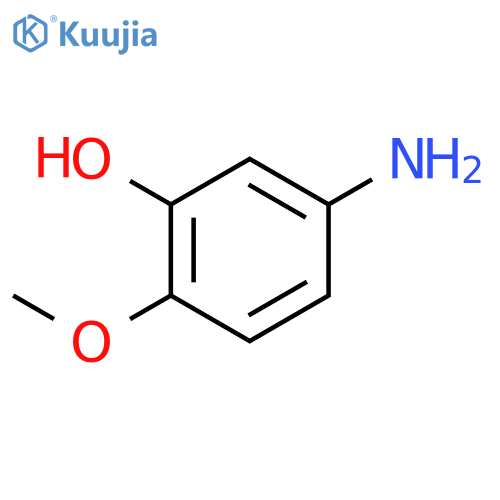 5-Amino-2-methoxyphenol structure