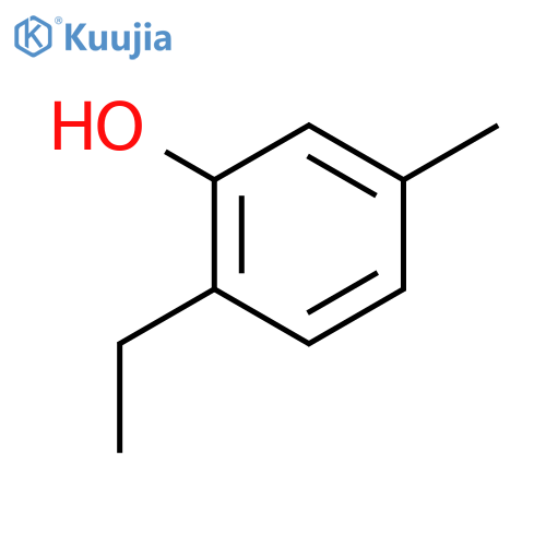 2-Ethyl-5-methylphenol structure