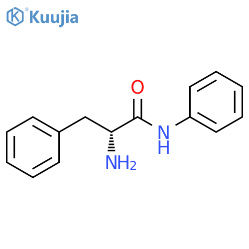 N-phenyl-D-phenylalaninamide structure
