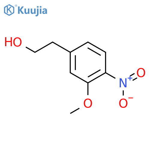 2-(3-Methoxy-4-nitrophenyl)ethanol structure