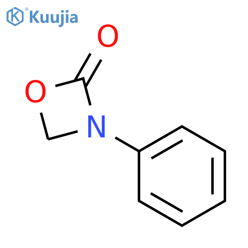 1,3-Oxazetidin-2-one,3-phenyl- structure
