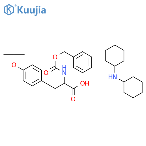 Z-Tyr(tBu)-OH DCHA structure