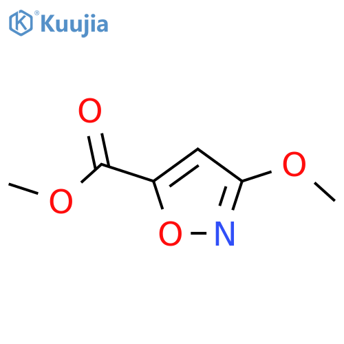 methyl 3-methoxy-1,2-oxazole-5-carboxylate structure