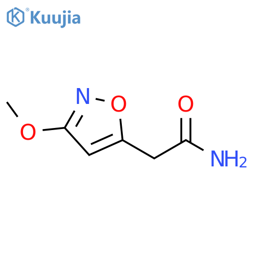 5-Isoxazoleacetamide,3-methoxy- structure