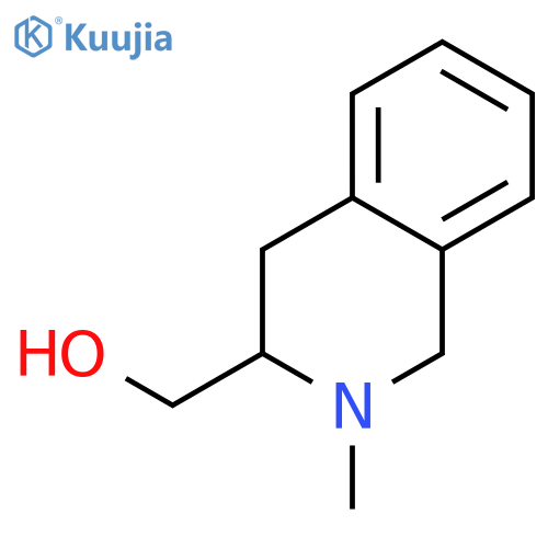 (2-methyl-1,2,3,4-tetrahydroisoquinolin-3-yl)methanol structure