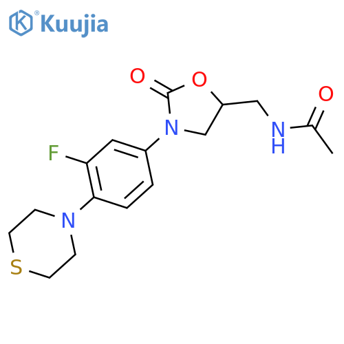 Sutezolid structure