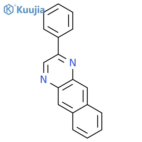 Benzo[g]quinoxaline, 2-phenyl- structure