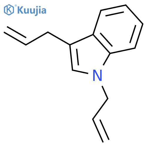 1H-Indole, 1,3-di-2-propenyl- structure