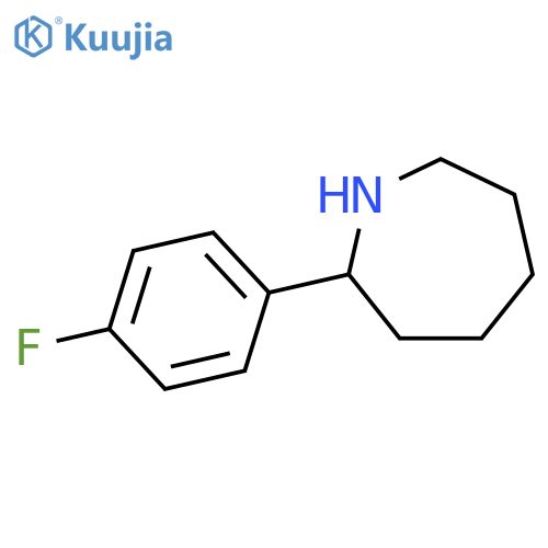 2-(4-Fluorophenyl)azepane structure