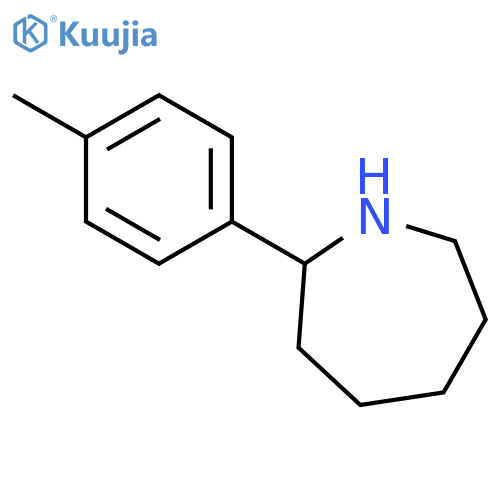 2-(4-methylphenyl)azepane structure
