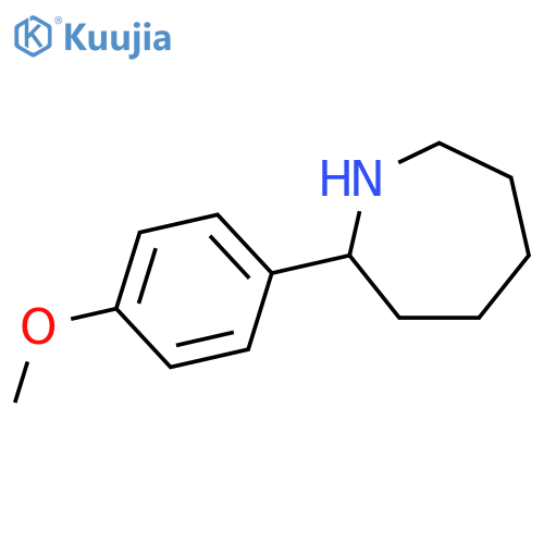 2-(4-Methoxyphenyl)azepane structure