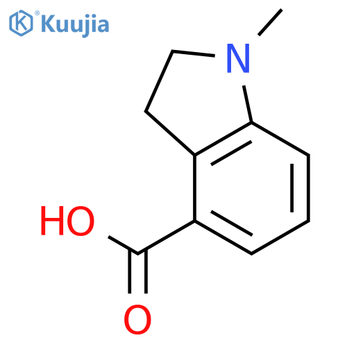 1-Methylindoline-4-carboxylic acid structure