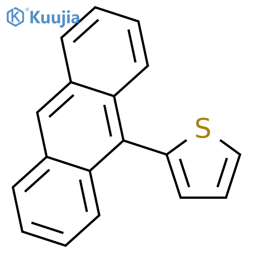 Thiophene,2-(9-anthracenyl)- structure