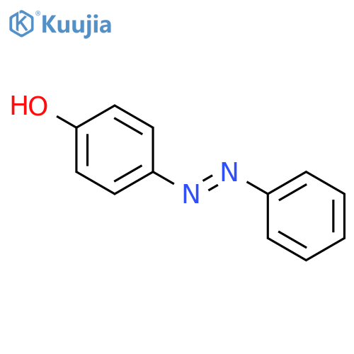 4-Phenylazophenol structure