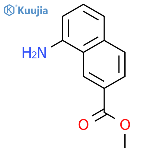 methyl 8-aminonaphthalene-2-carboxylate structure
