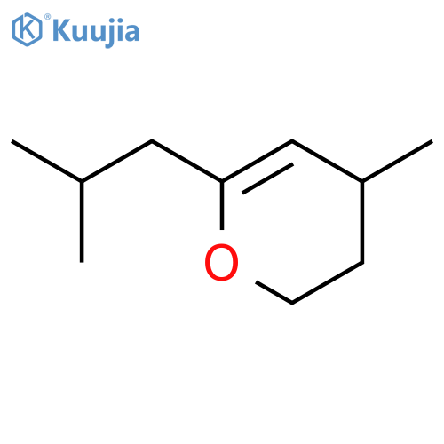 4-Methyl-6-(2-methylpropyl)-3,4-dihydro-2H-pyran structure