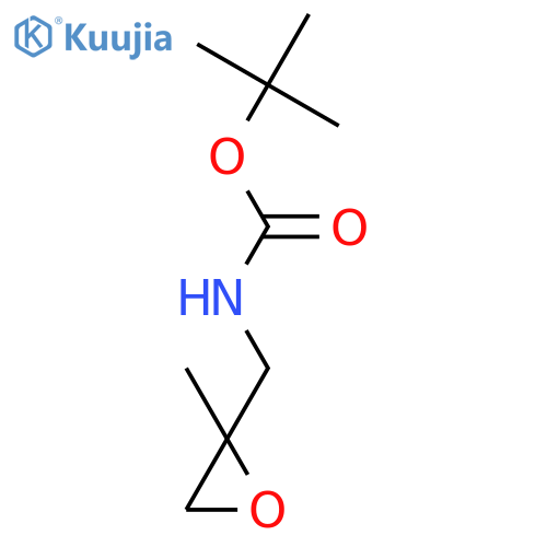 tert-Butyl N-(2-Methyloxiran-2-yl)methylcarbamate structure
