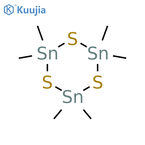 1,3,5,2,4,6-Trithiatristannin,2,2,4,4,6,6-hexamethyl- structure