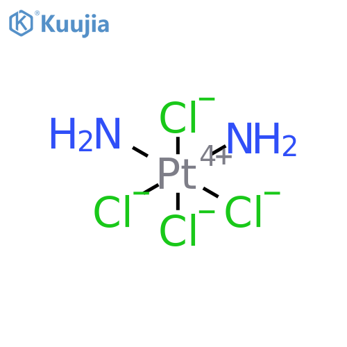 Platinum,diamminetetrachloro-, (OC-6-22)- structure