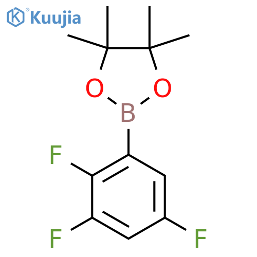 4,4,5,5-Tetramethyl-2-(2,3,5-trifluorophenyl)-1,3,2-dioxaborolane structure
