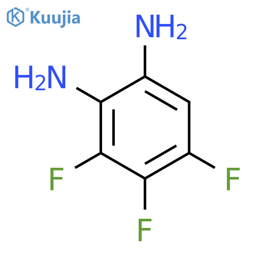 3,4,5-Trifluorobenzene-1,2-diamine structure