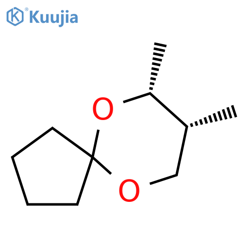 6,10-Dioxaspiro[4.5]decane,7,8-dimethyl-, cis- (8CI) structure