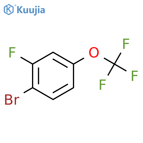 1-Bromo-2-fluoro-4-(trifluoromethoxy)benzene structure