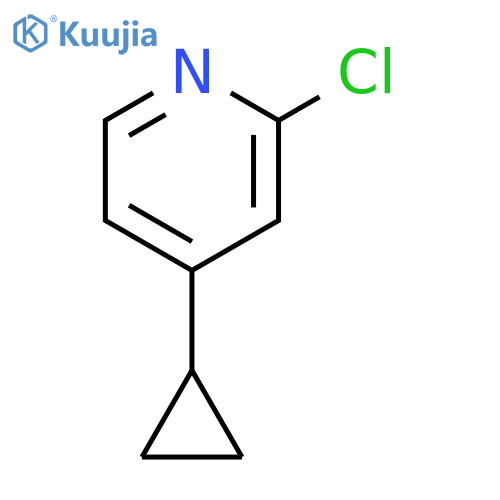2-Chloro-4-cyclopropylpyridine structure