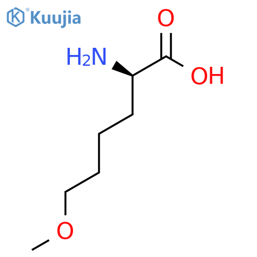 (2R)-2-amino-6-methoxyhexanoic acid structure