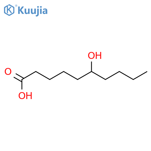 Decanoic acid, 6-hydroxy- structure
