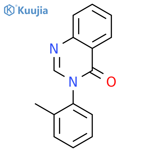 4(3H)-Quinazolinone,3-(2-methylphenyl)- structure