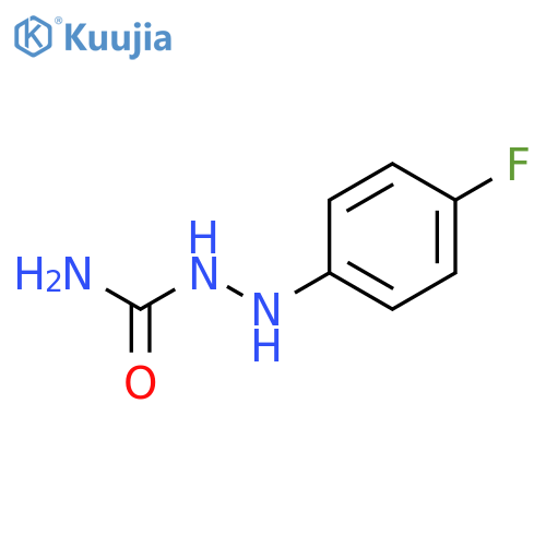 Hydrazinecarboxamide,2-(4-fluorophenyl)- structure