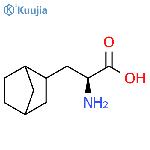 (2S)-2-amino-3-{bicyclo2.2.1heptan-2-yl}propanoic acid structure