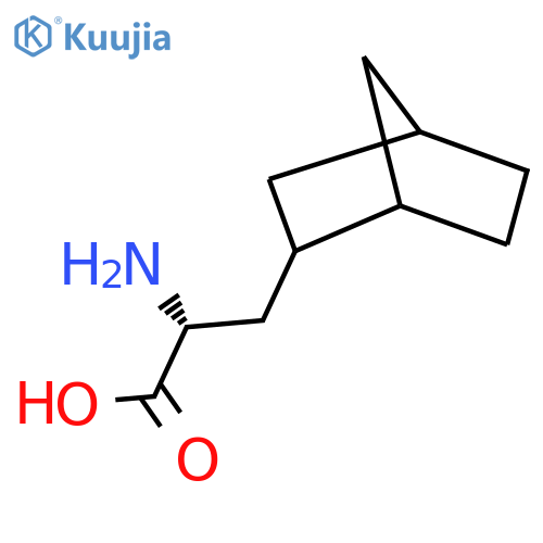 (2R)-2-amino-3-{bicyclo2.2.1heptan-2-yl}propanoic acid structure