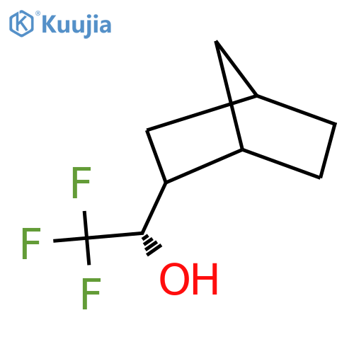 (1S)-1-{bicyclo2.2.1heptan-2-yl}-2,2,2-trifluoroethan-1-ol structure