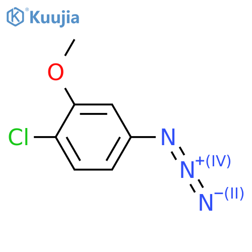 4-azido-1-chloro-2-methoxybenzene structure