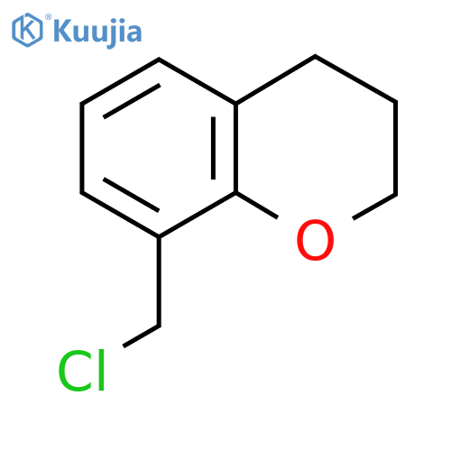8-(chloromethyl)-3,4-dihydro-2H-1-benzopyran structure